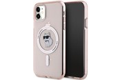 Mobil - Covers & Cases - Karl Lagerfeld IML Choupette MagSafe case for iPhone 11 / Xr - pink - 3666339162436