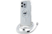 Mobil - Covers & Cases - Karl Lagerfeld IML Choupette Head & Cord MagSafe case for iPhone 14 Pro - transparent - 3666339287108