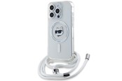 Mobil - Covers & Cases - Karl Lagerfeld IML Choupette Head & Cord MagSafe case for iPhone 15 Pro - transparent - 3666339287146
