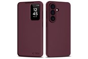 Mobil - Covers & Cases - Tech-Protect Smart Wallet Case for Samsung Galaxy S26 - Burgundy - 5906302390489