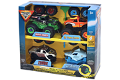 Legetøjsbil - Monster Jam Mechanix 1:32 Build N ReBuild 4 pk GD - 5004756