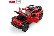 Legetøjsbil - RASTAR Die cast 1:32 Jeep Wrangler Rubicon 4xe Red - 64621