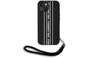 Mobil - Covers & Cases - Karl Lagerfeld Saffiano Athleisure Stripes Cord iPhone 15 Case - Pink - 3666339254742