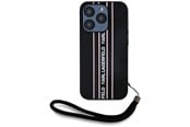 Mobil - Covers & Cases - Karl Lagerfeld Saffiano Athleisure Stripes Cord iPhone 15 Pro Max Case - Pink - 3666339254773