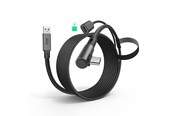 VR-tilbehør - KiwiDesign 4 m Link Cable with 18 W Charging - Black - QC-8U/HJT-569