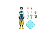 Dukker & Tilbehør - K POP Action Core Figure Zoey 14 cm - JRY32