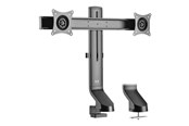 Skærmholder - Tripp Lite Eaton Series Dual-Display Monitor Arm with Desk Clamp and Grommet - Height Adjustable 17" to 27" Monitors - DDR1727DC