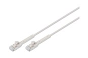 Netværkskabel - DIGITUS patch cable - 5 m - grey - Grå - DK-1632-A-050B-10