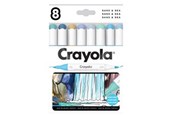 Kreativt Legetøj - Crayola Art Markers 8 Pcs Sand & Sea - 58-6805