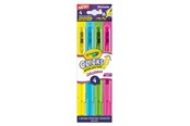 Kreativt Legetøj - Crayola Clicks Retractable Highlighters 4 Pcs - 58-8390