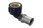 Pressrør og fittings - Wavin Tigris K5 overgangsvinkel 16x1/2" m/mf - 3079782