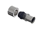 Pressrør og fittings - Wavin Tigris K5 kobling f/fordelerrør 16mm - 3079809