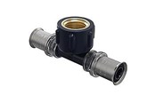 Pressrør og fittings - Wavin Tigris K5 Tee 16x1/2"x16 m/mf - 3079816