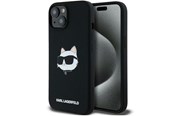 Mobil - Covers & Cases - Karl Lagerfeld Silicone Choupette Head MagSafe Case for iPhone 15 Plus / 14 Plus - Black - 3666339257279