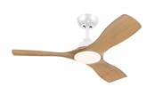 Lamper - Philips Olas Fan ceiling 42' 30W+24W WH&Wood - 929004750501