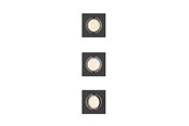 Lamper - Philips Peridot Rec Kit Sq Aj 7W BL 3pk - 929004669601