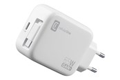 Mobil - Adaptere & Opladere - CELLULAR line power adapter - retractable - 24 pin USB-C (female) 24 pin USB-C (male) - 65 Watt - ACHROLLUSBCGAN65WW