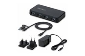 USB hub - StarTech.com Startech - hub - 4 ports USB hub - USB 3.2 - 4 ports - Sort - ST4300USB3V2-UE