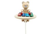 Babylegetøj - PLANTOYS Pull-along Musical Bear - PT-5807