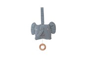 Babylegetøj - OYOY MINI Erik Elefant Musik Mobil - M107094