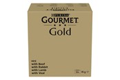 Katte - PURINA NESTLE GOURMET GOLD Mus Mix 4 Flavors - wet cat food - 96x85g - 7613038519326