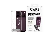 Mobil - Covers & Cases - CARE by PanzerGlass Kickstand Case Transparent w. White MagSafe Apple iPhone 18 Pro | 17 Pro - CR28303