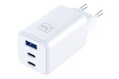 Mobil - Adaptere & Opladere - 3mk Hyper power adapter - GaN - USB 2 x USB-C - 65 watt - 5903108640107
