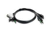 Skærmkabel - StarTech.com Startech adapter cable - TAA Compliant - 1.8 m - SKDVI2HDDP06MMKVM06T