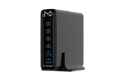 Mobil - Adaptere & Opladere - Gembird 6-port 240 W GaN USB fast charger black - TA-UC-2A4C-PD240-01-BK