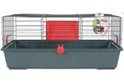 Kanin & gnaver - Zolux Classic 80 grey/red - cage for rodents - 3336022054347
