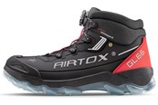 Sikkerhedsudstyr - AIRTOX GL66 sikkerhedsstøvle, letvægt, Whitelayer sømværn, PRO smart lacing, sort/rød - Str. 38 - GL66_38