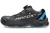 Sikkerhedsudstyr - AIRTOX TX11 sikkerhedssko TX11 TransAm, Whitelayer sømværn, PRO smart lacing, sort/blå - Str. 43 - TX11_43
