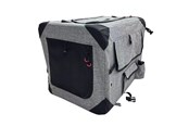 Hunde - Zolux Nomad L – fabric pet carrier for dogs and cats – 91.4×63.5×63.5 cm - 3336025234142