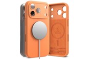 Mobil - Covers & Cases - Ringke Silicone Magnetic MagSafe Case for iPhone 17 Pro Max - Orange - 8800328810464