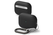 Mobil - Covers & Cases - Ringke Silicone Case for AirPods Pro 3 - Black - 8800293859406