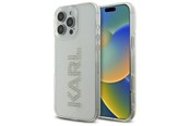Mobil - Covers & Cases - Karl Lagerfeld KLHCP16XHKLSTDCT iPhone 16 Pro Max 6.9" Clear Hard Case IML Rhinestones Logo - 3666339356675
