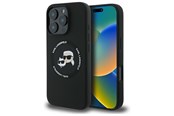Mobil - Covers & Cases - Karl Lagerfeld KLHMP16XSKCHTCK iPhone 16 Pro Max 6.9" black/black hardcase Silicone Karl&Choupette Heads MagSafe - 3666339343408
