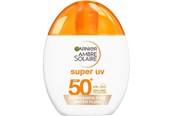Kropspleje - Garnier Ambre Solaire Super SPF50 UV Refreshing Water Fluid 40ml - 3600542657990