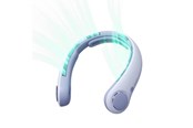 Powerbank - Jisulife Neck Fan 4 5000mAh Portable USB Neck Fan - Light Blue - 5000 mAh - 6975061536710