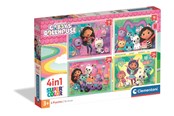 Puslespil - Clementoni Puslespil 4-i-1 Gabby's Dollhouse Floor - 21752