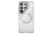 Mobil - Covers & Cases - Nillkin Iceblade Prop Magnetic Case with Camera Cover and Stand MagSafe Compatible for Samsung Galaxy S26 Ultra - Clear Grey - 6902048307063