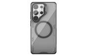 Mobil - Covers & Cases - Nillkin Iceblade Prop Magnetic Case with Camera Cover and Stand MagSafe Compatible for Samsung Galaxy S26 Ultra - Clear Black - 6902048307070