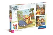 Puslespil - Clementoni Puzzle Square - Disney Winnie the Pooh 3x48 pieces Floor - 25063