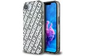 Mobil - Covers & Cases - Karl Lagerfeld IML Repeat Logo case for iPhone 16e - silver - 3666339454289
