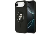 Mobil - Covers & Cases - Karl Lagerfeld Silicone Karl&Choupette Ring MagSafe Case for iPhone 17 Air - Black - 3666339549541