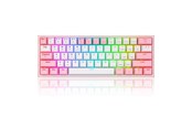 Tastatur - REDRAGON K616-RGB Fizz Pro Pink - US layout - US International - Pink - K616-RGB-Pink