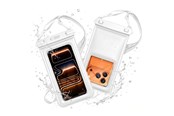 Mobil - Covers & Cases - Tech-Protect UWC7 6.9" Waterproof Case - White - 5906302323944
