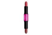 Makeup - NYX Professional Makeup Stick Dual-Ended Cream Blush 6.8g.- Coral + Deep Peach 031 pcs - 0800897225285
