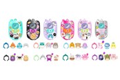 Figur - Squishalongs Squish-a-longs 2.5 cm Clip-a-long Blind 3 Pack S7 - 2620315