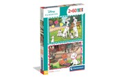 Puslespil - Clementoni Puzzle Disney Classic 2026 2x60 pieces Floor - 24836